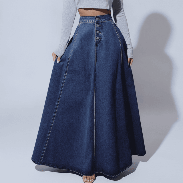 Tong Ye Tong Denim Skirt