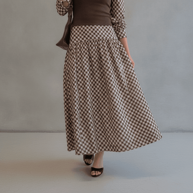 The Checkmate Skirt