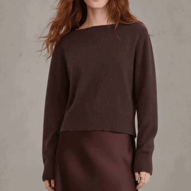 Charter Club Women's 100% Cashmere Long-Sleeve Boat Neck Sweater