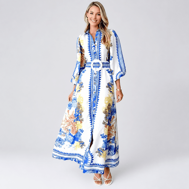 Czlfdfz Floral Maxi Dress