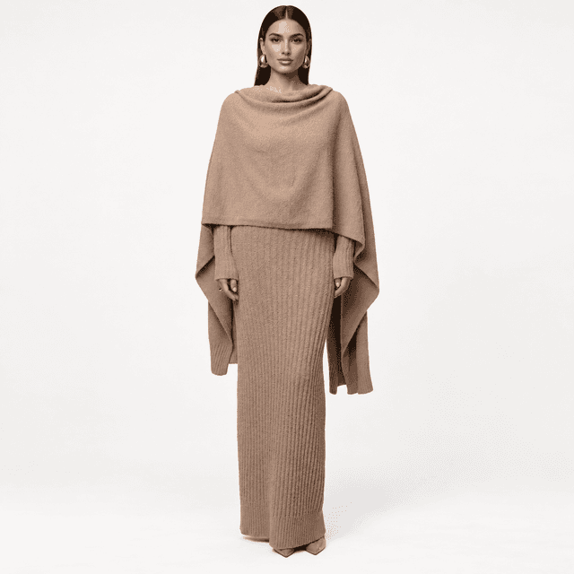 JLUXLABEL First Class Ribbed Maxi Dress