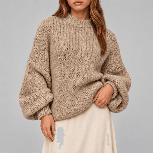 Btfbm Khaki Sweater