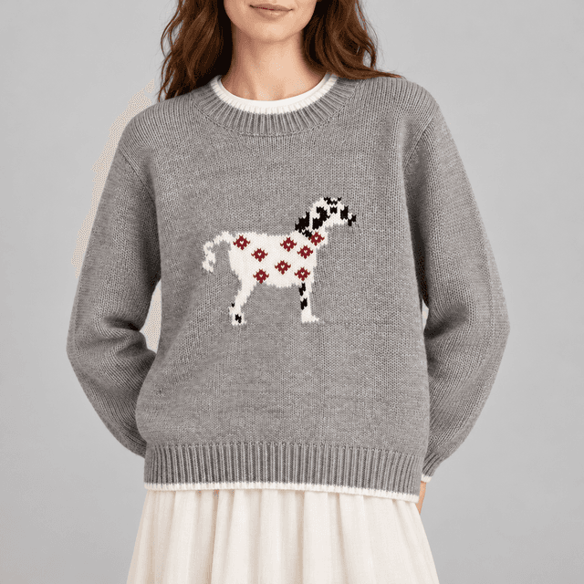 Cider Grey Sweater