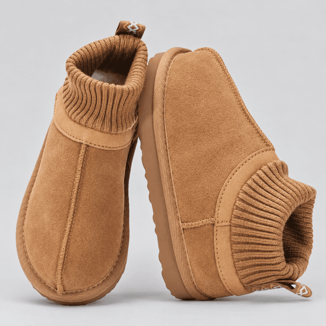 Project Cloud 100% Genuine Leather Slippers Slip on Slippers for