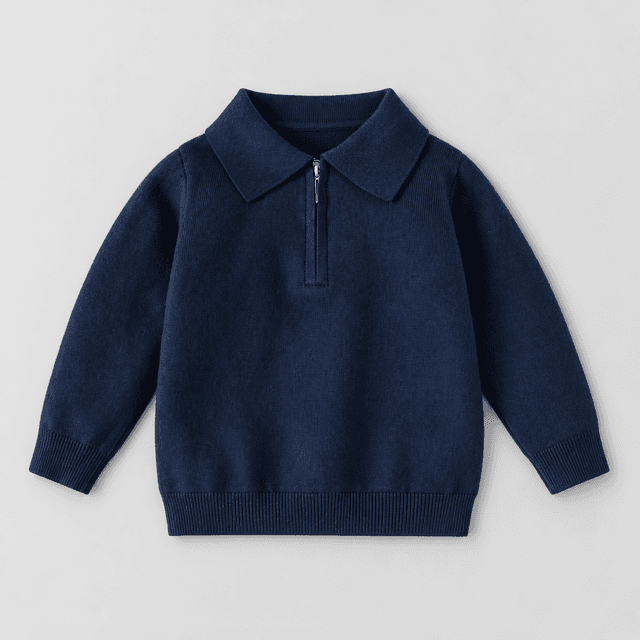 Morubut Boy Navy Knit Sweater