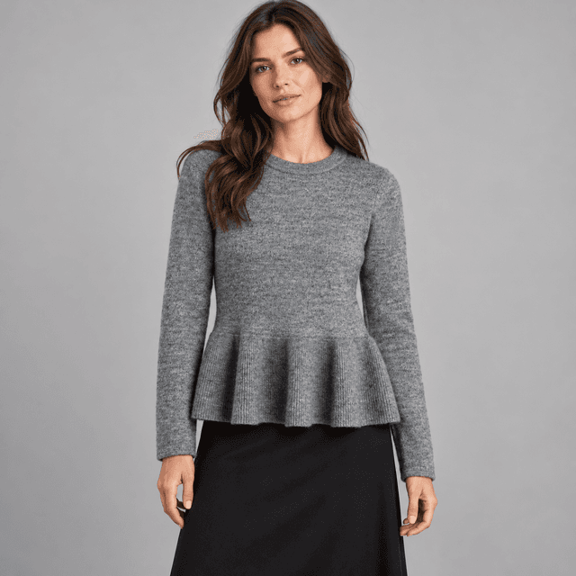 Peplum Sweater